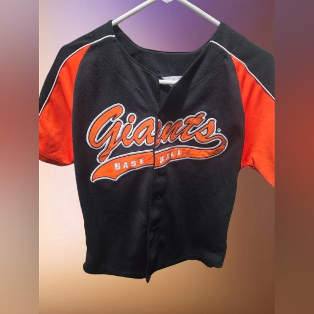 Genuine Merchandise Giants Kids Jersey - Black and Orange
